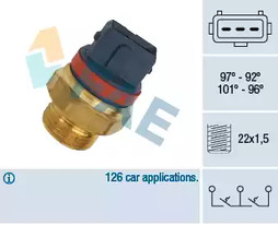 Датчик включения вентилятора FAE 37930