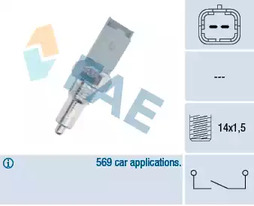 Выключатель фары заднего хода FAE 40492