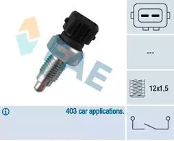 Выключатель фары заднего хода FAE 40660