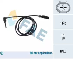 Датчик частоты вращения колеса FAE 78084