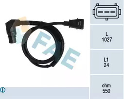 Датчик частоты вращения колеса FAE 79044