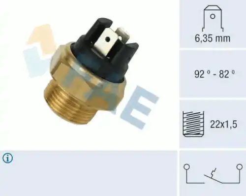 Датчик включения вентилятора FAE 37320
