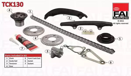 Комплект цели привода распредвала FAI AUTOPARTS TCK130