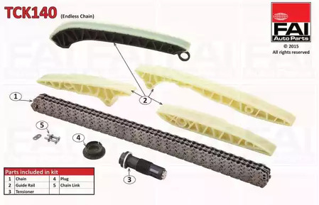 Комплект цели привода распредвала FAI AUTOPARTS TCK140