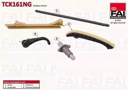 Комплект цели привода распредвала FAI AUTOPARTS TCK161NG