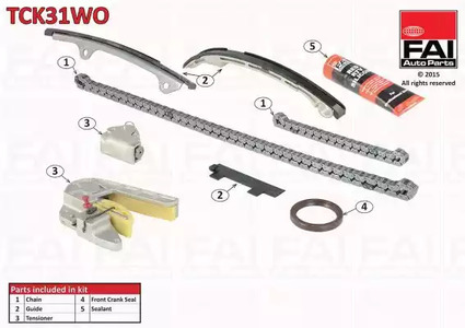 Комплект цепи грм FAI AUTOPARTS TCK31WO