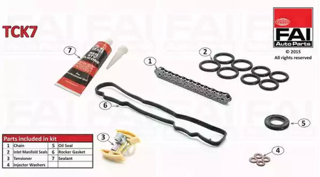 Комплект цепи грм FAI AUTOPARTS TCK7