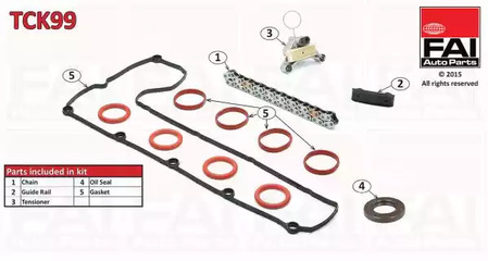 Комплект цели привода распредвала FAI AUTOPARTS TCK99