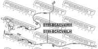 Тяга стояночного тормоза FEBEST 0199-BCACV40LH