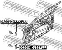 Febest 0299-hdj32flu FEBEST 0299-HDJ32FLU