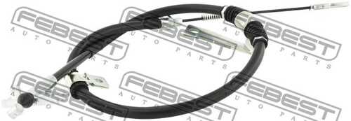 14100-kyr05rh трос ручного тормоза правый FEBEST 14100-KYR05RH