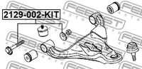 Болт FEBEST 2129-002-KIT