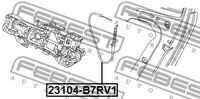 Трос замка двери FEBEST 23104-B7RV1