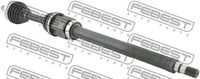 Привод в сборе правый FEBEST 2714-S40RH