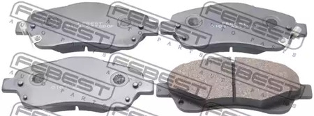 Колодка тормозная дисковая комплект FEBEST 0101-AZT250F