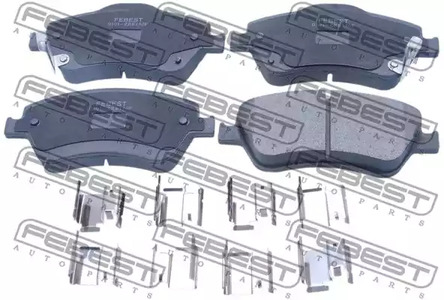 Тормозные колодки FEBEST 0101-ZRE150F