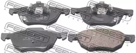 Тормозные колодки FEBEST 0301-CLF