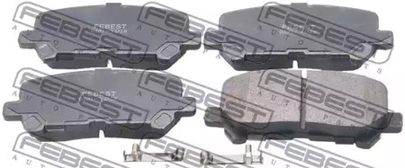 Колодка тормозная дисковая комплект задний FEBEST 0301-YD2R