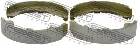 Тормозные колодки задние (барабанные) FEBEST 0502-GFR