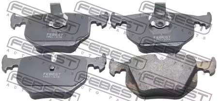 Колодка тормозная дисковая комплект FEBEST 1901-X5R