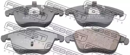 Комплект тормозных колодок дискового тормоза FEBEST 2101-CA2F