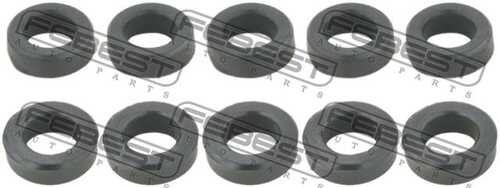 Ringfl-010-pcs10 кольцо уплотнит. форсунки впрыска топлива 10шт в упаковке FEBEST RINGFL-010-PCS10