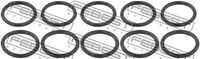 Кольцо уплотнительное масляного радиатора FEBEST RINGOL-058-PCS10