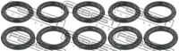 Кольцо уплотнительное резиновое FEBEST RINGWH-006-PCS10