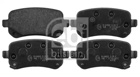 Колодки передние 2.2dci / 3.0 v6 24v с дат FEBI BILSTEIN 116060