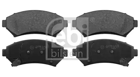 Комплект тормозных колодок дискового тормоза FEBI BILSTEIN 116156