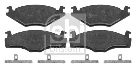 Колодки тормозные дисковые FEBI BILSTEIN 16005