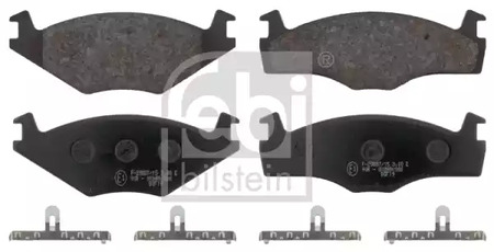 Комплект тормозных колодок дискового тормоза FEBI BILSTEIN 16076