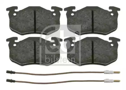 Комплект тормозных колодок дискового тормоза FEBI BILSTEIN 16236