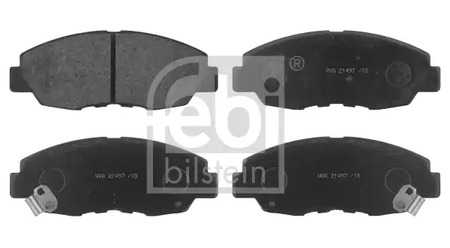 Комплект тормозных колодок дискового тормоза FEBI BILSTEIN 16296