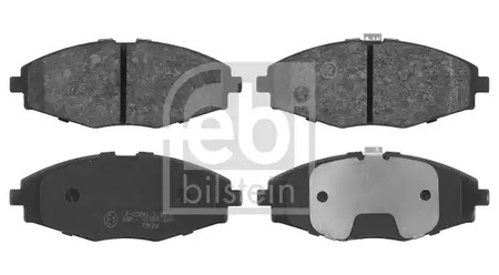 Комплект тормозных колодок дисковый тормоз FEBI BILSTEIN 16341