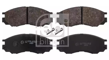 Комплект тормозных колодок дискового тормоза FEBI BILSTEIN 16645