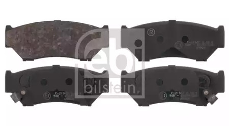 Комплект тормозных колодок дискового тормоза FEBI BILSTEIN 16657