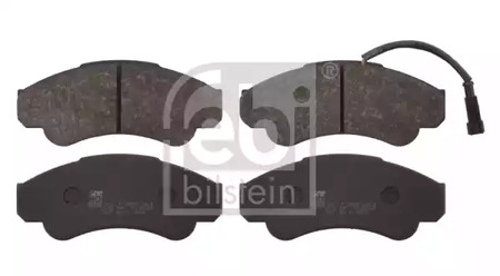Комплект тормозных колодок дискового тормоза FEBI BILSTEIN 16663