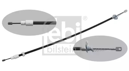 Тросик cтояночного тормоз FEBI BILSTEIN 34905