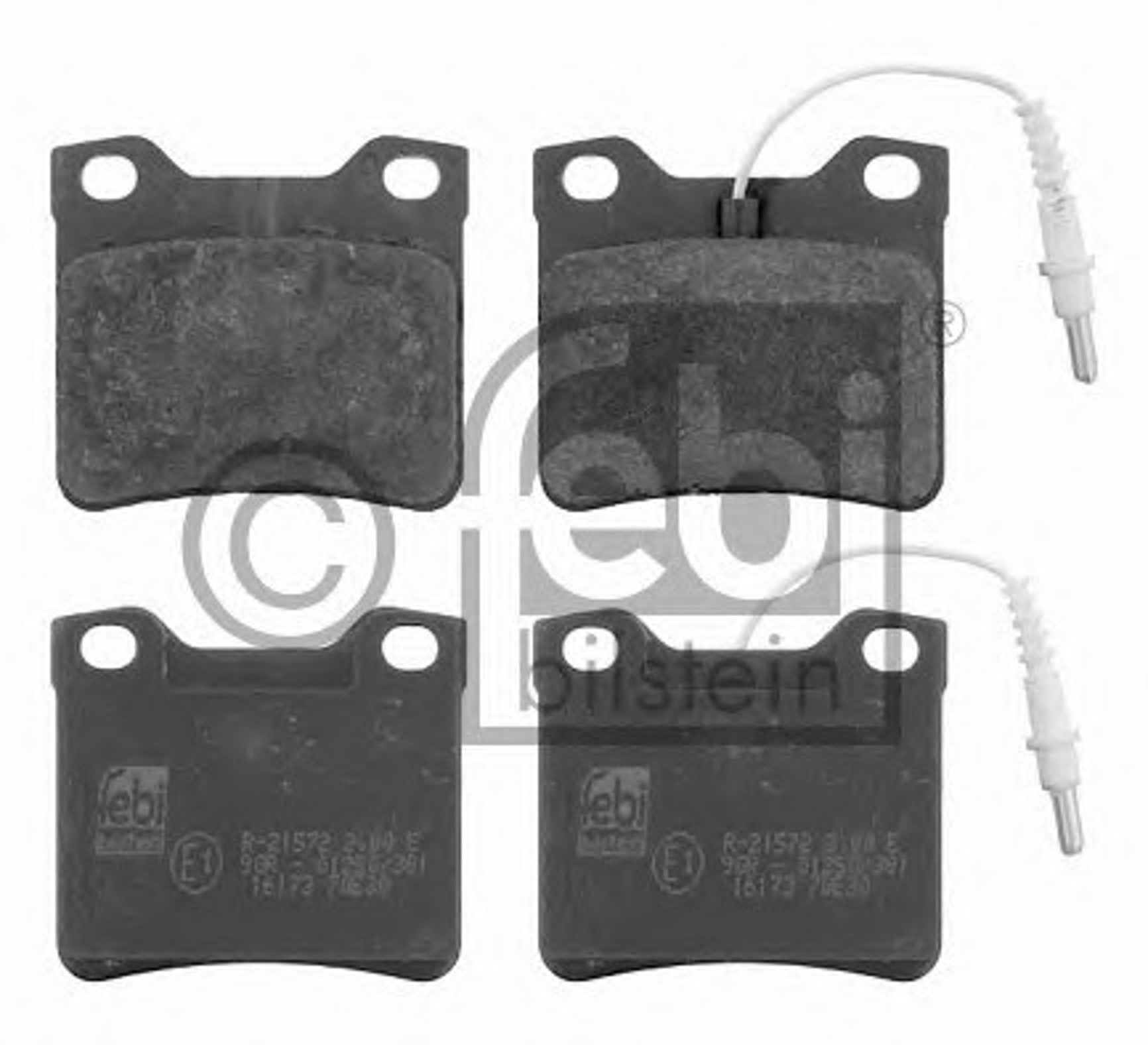 Тормозные колодки FEBI BILSTEIN 16173