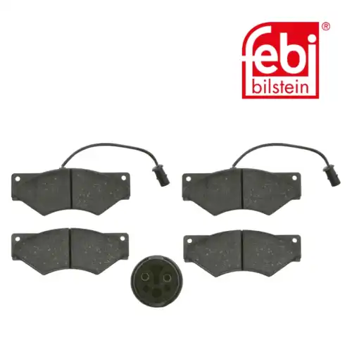 Колодки тормозные дисковые /комплект 4 шт/ FEBI BILSTEIN 16600
