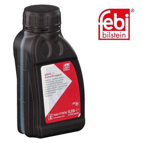 Dot 4 lv brake fluid 0.25 л жидкость тормозная 265 c FEBI BILSTEIN 171876