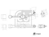 Рычаг FEBI BILSTEIN 175624