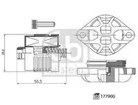 177900 фильтр муфты haldex (крышка + прокладка + 2-болта) gen-2/3 FEBI BILSTEIN 177900