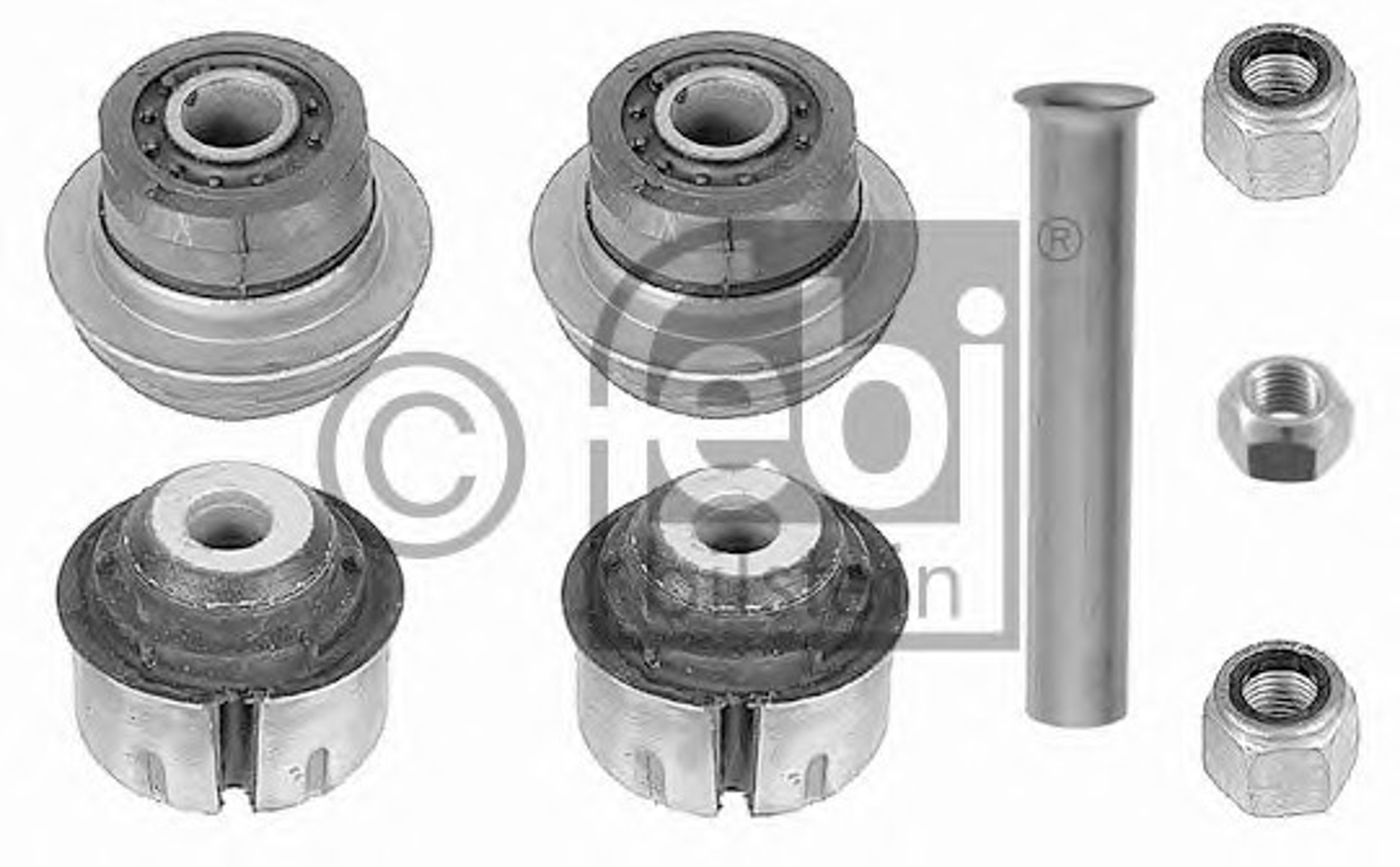 Комплект сайлентблоков подвески FEBI BILSTEIN 09168