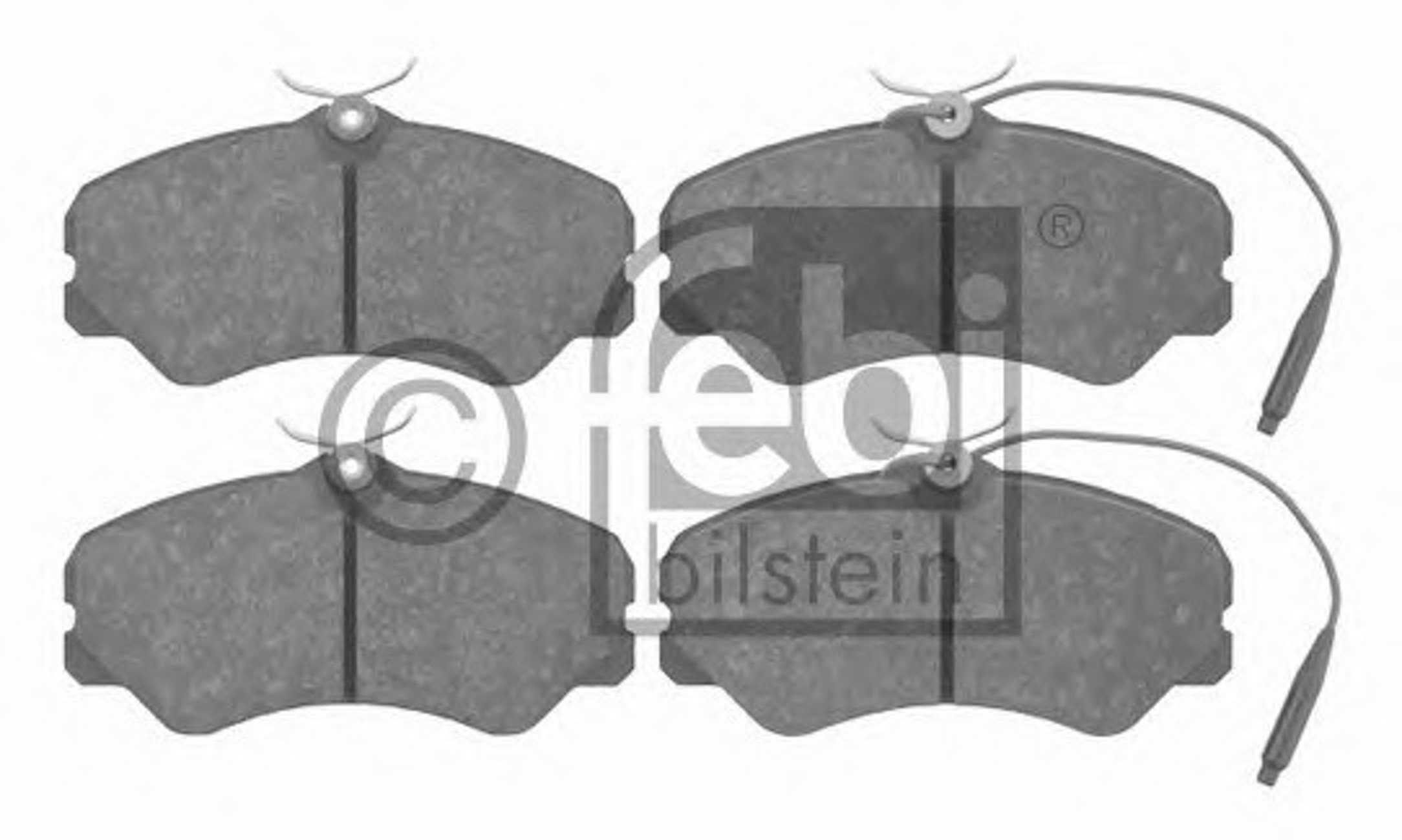 Колодки тормозные дисковые FEBI BILSTEIN 16049