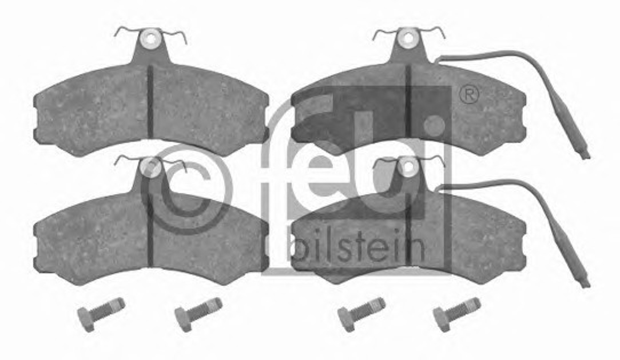 Колодки тормозные дисковые FEBI BILSTEIN 16051