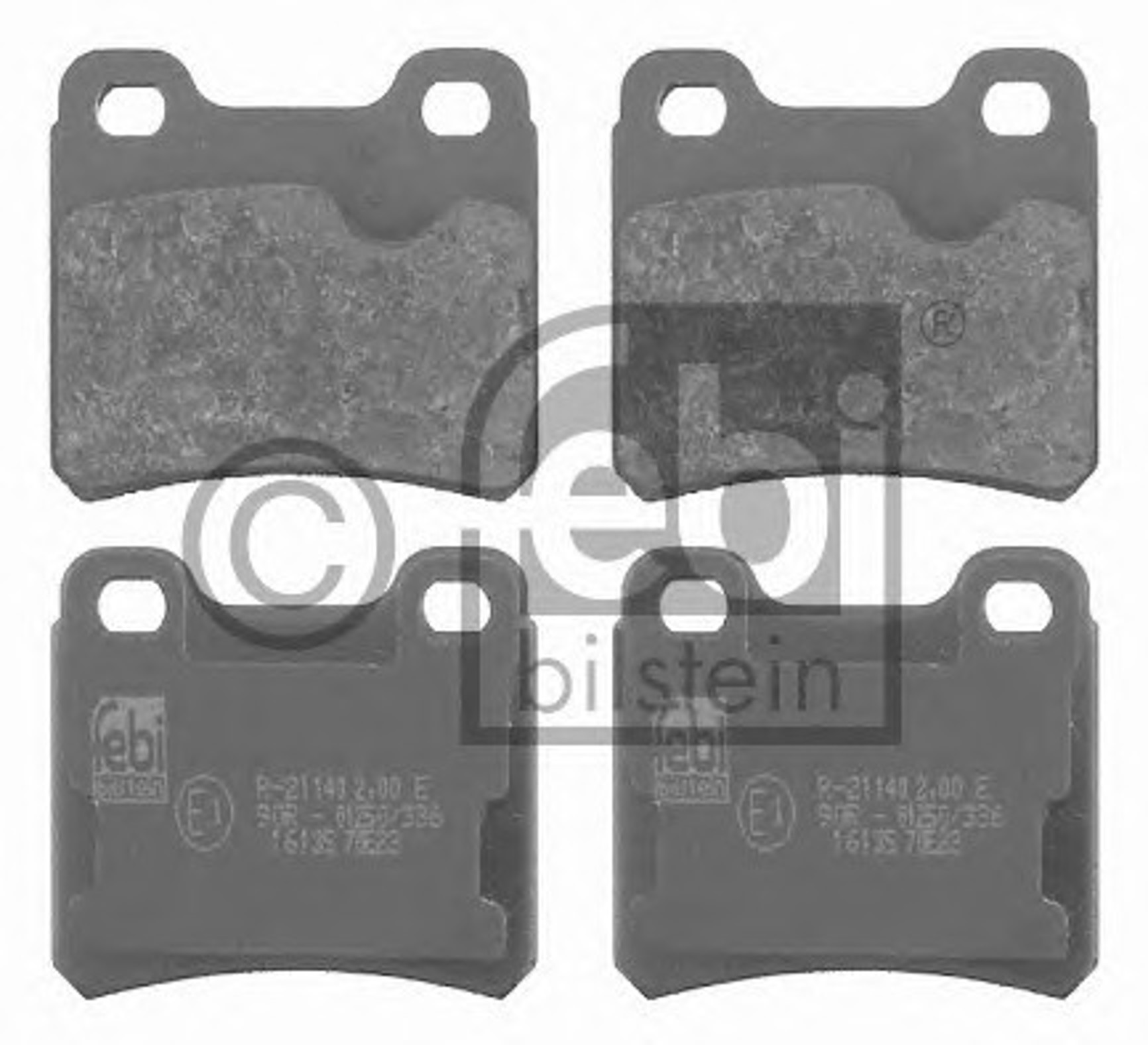 Колодки тормозные дисковые FEBI BILSTEIN 16135