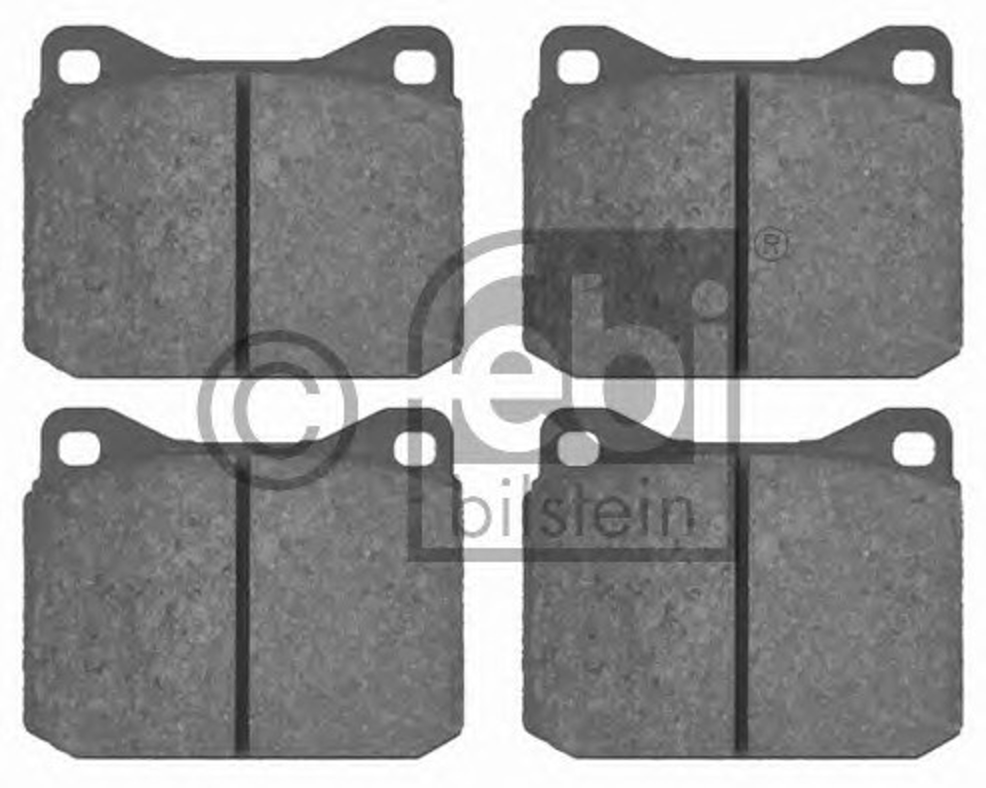Комплект тормозных колодок дисковый тормоз FEBI BILSTEIN 16220