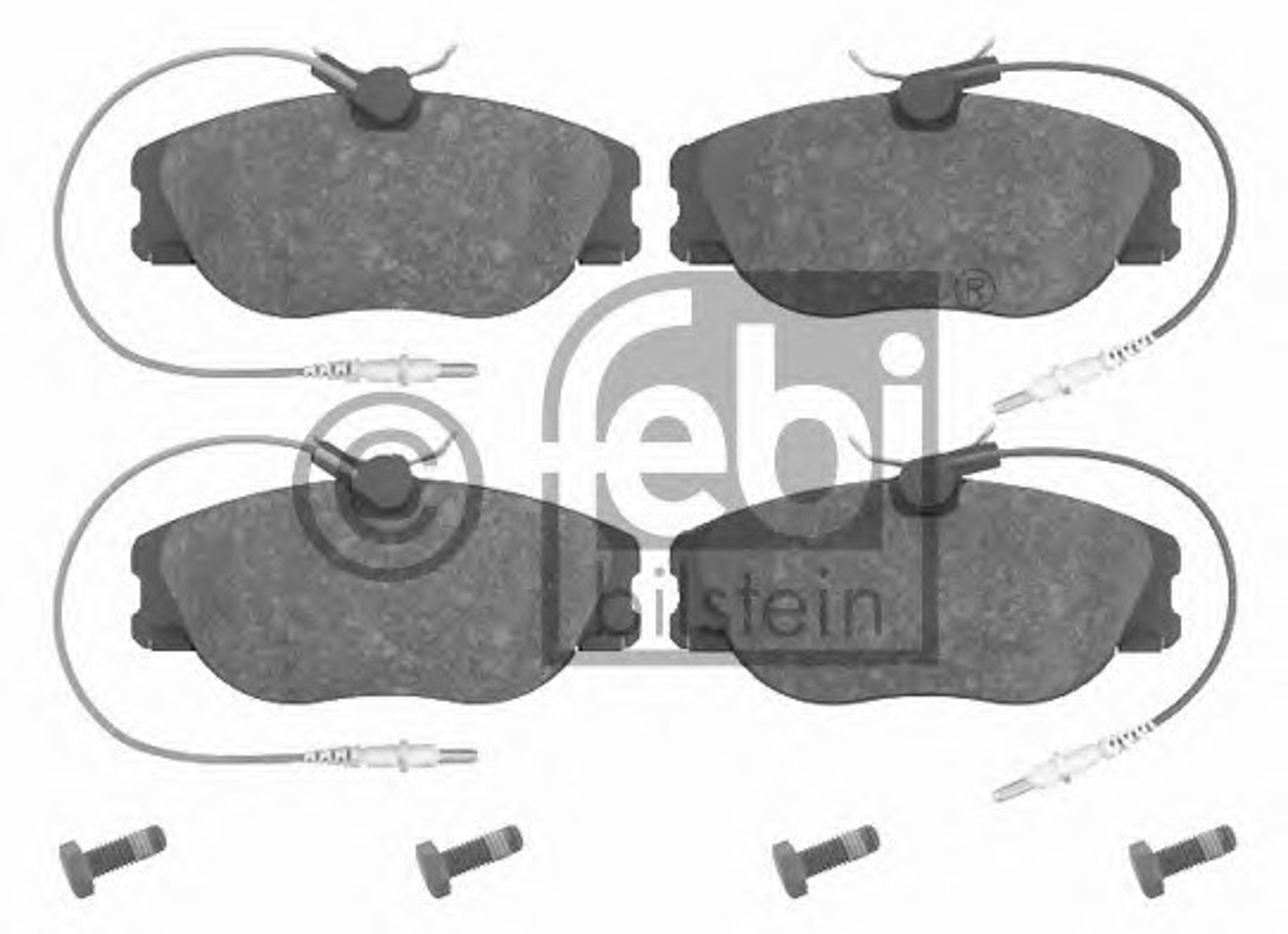 Колодки тормозные дисковые FEBI BILSTEIN 16224